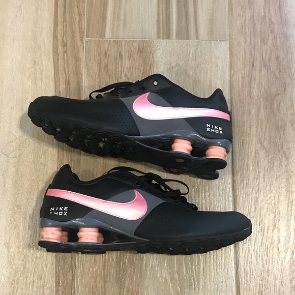 womens nike shox deliver shoes black pink